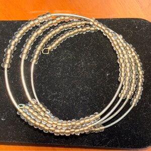 Elegant Gold Beaded Bracelet Set